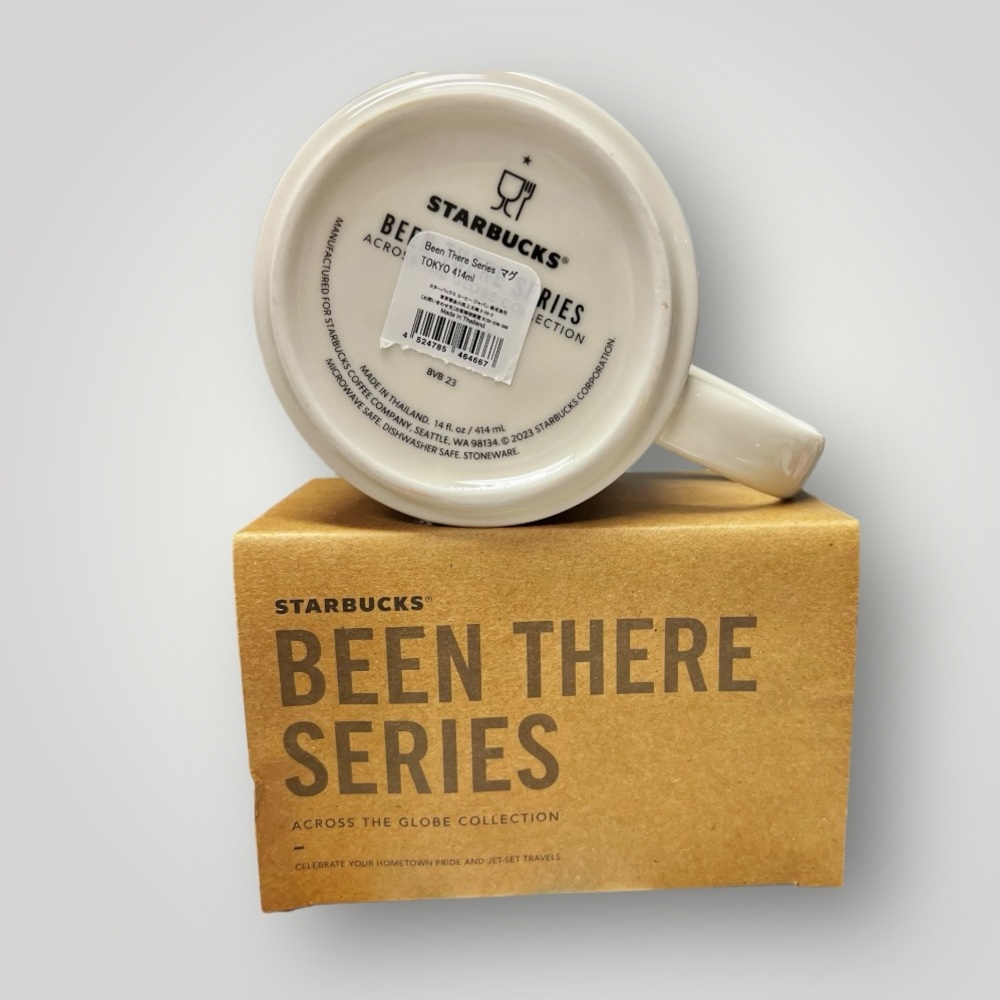 Starbucks Coffee TOKYO Been There Series 14oz Blue Mug Japan Coffee New - Picture 5 of 14